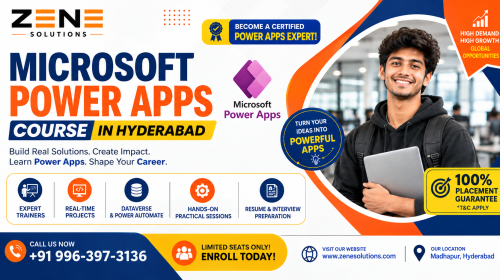 Microsoft Power Apps Course in Hyderabad